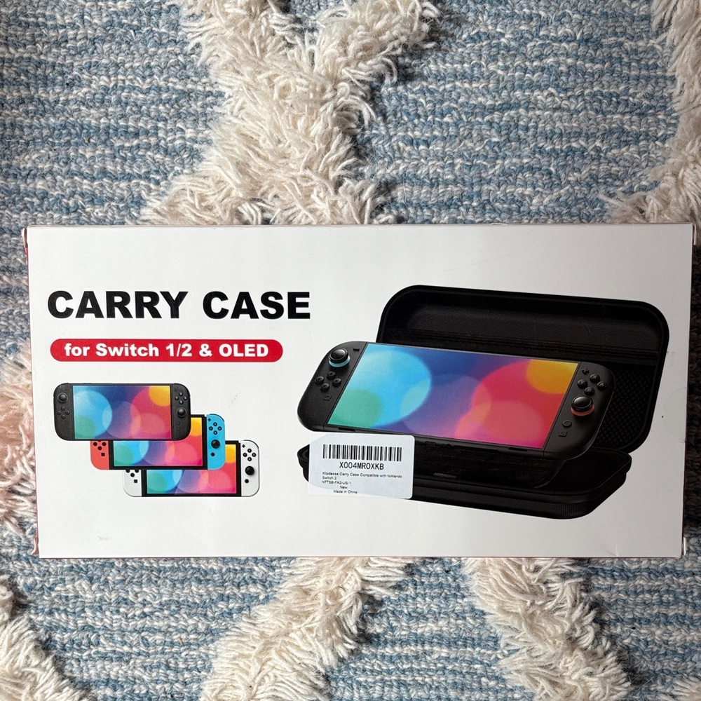 Carry Case for Switch 1/2 & OLED - Black